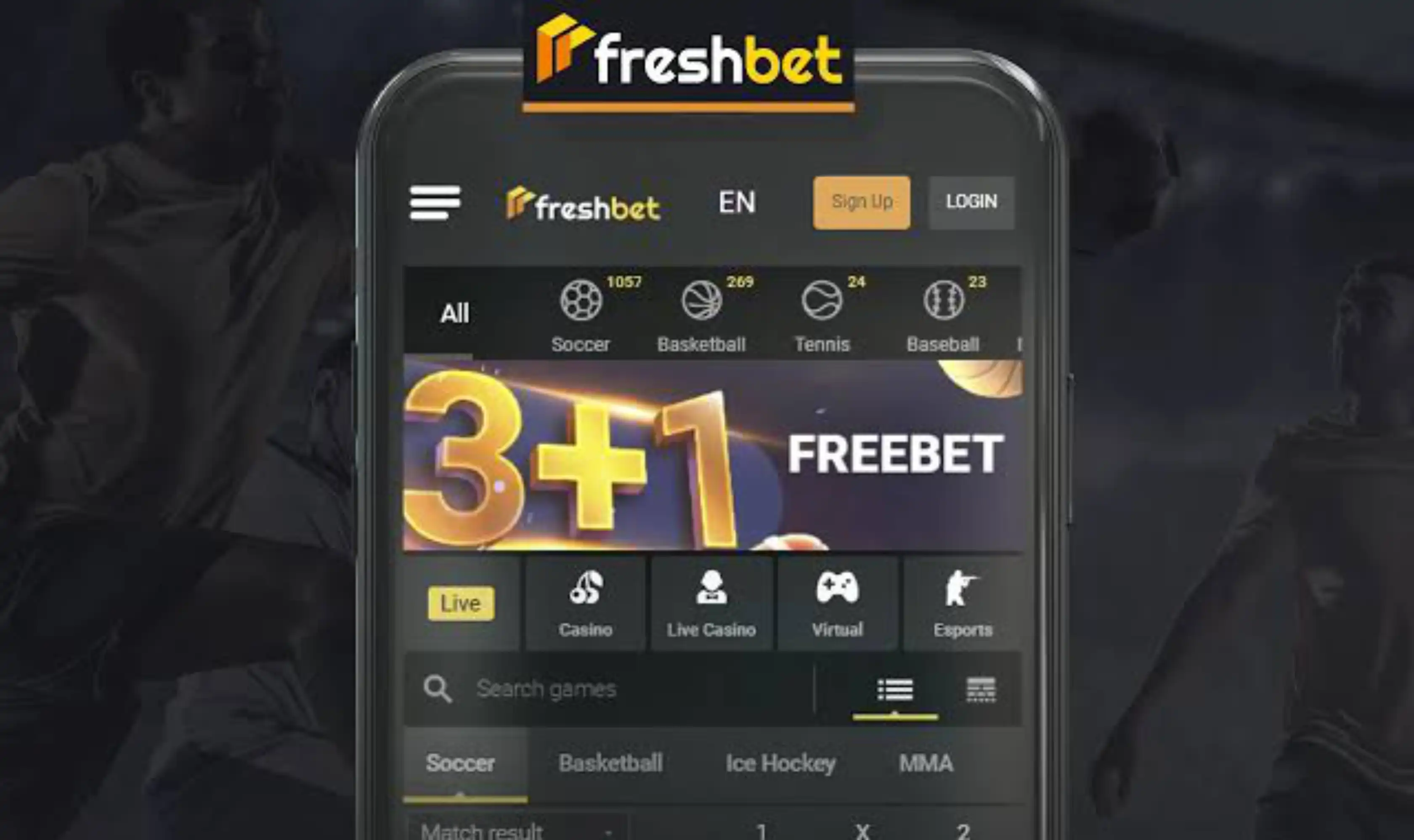 FreshBet Casino App Screenshot